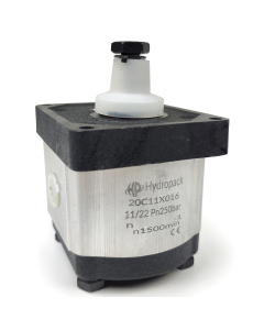 Гідравлічний шестеренний насос Hydro-pack 20C11X016 (11.3 см3, 3500 об/хв, 250 бар)