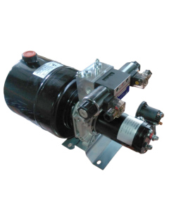 Маслостанція HIDROS 24V-0,8kW 1,3CM³ 6L для двоходових циліндрів 