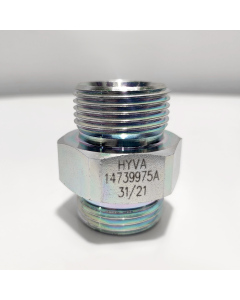 Клапан зворотний HYVA 1"BSPOT тато - 1"BSPOT тато