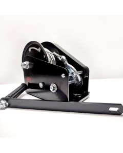 Лебідка ручна 1.13 т BST R 2500 LBS сталевий трос Husar Winch