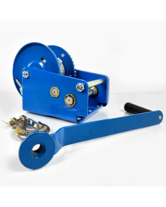 Лебідка ручна 0.9 т BST R 2000 LBS сталевий трос Husar Winch