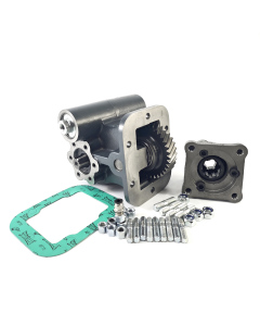 Коробка відбору потужності ZF Ecolite 6S 500180 Нм пневматика ISO HIPOSAN