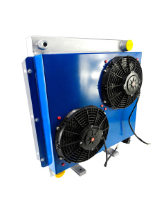 Маслоохолоджувач oil cooler (24V, 200 л, 25 бар) з 2 вентиляторами