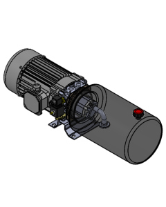 Маслостанція  HIDROS 380V-1,5kW 3,7CM³ 15 л