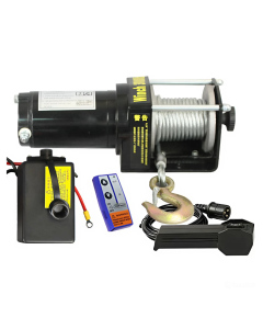 Електрична лебідка для квадроциклів - 3000 lbs (≈1 300 кг) - 12V