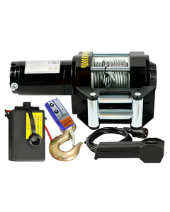 Електрична лебідка для квадроциклів 3500 lbs (≈1 500 кг) - 12V