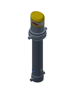 Гідроциліндр FC A191-5-05830-004-K1050 фронтальний з кожухом HYVA, 70527456