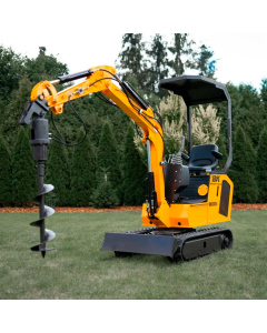 Міні-екскаватор Berger Kraus BK800BS (Поворотна стріла з ковшем 380 мм)