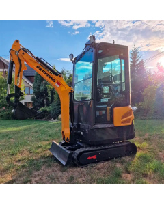 Міні-екскаватор Berger Kraus BK1500KSR (Кабіна та аксесуари YANMAR)