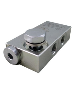 Гідравлічний подвійний пілотований клапан Gumec POC-2-BR 1/4", 20 л/хв, 300 бар