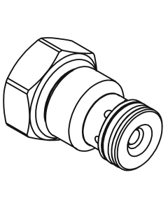 Зворотній клапан Gumeg CVU-522-C1, 400 бар, 30 л/хв