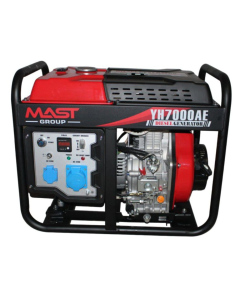 Дизельний генератор MAST GROUP YH7000AE + газова плитка Orcamp CK-505 + електричний обігрівач Gardyer HE2000
