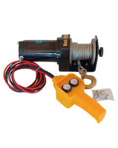 Електрична лебідка 2000lbs/907 кг 12v сталевий трос