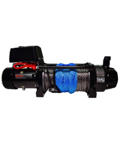 Лебідка електрична 12 v 4309 кг RUNVA EWB9500-Q синтетичний трос