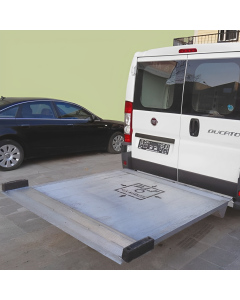 Гідроборт NDL.5009-07 (до 750 кг, Ал. платформа 1450x1550, 12В/24В DC)