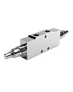 Балансувальний клапан Gumec LHV-2-S-N 3/8", 40 л/хв, 350 бар, закритий центр