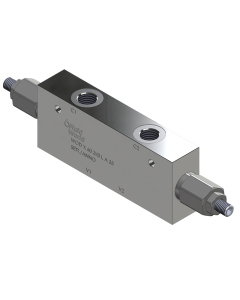 Гідравлічний балансувальний клапан Gumeс LHV-2 3/8" BSPP, 40 л/хв, 350 бар