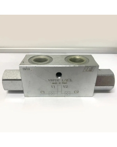 Гідрозамок двосторонній VBPDE 1/2” L HYDRO-PACK
