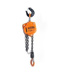 Таль ланцюговий ручний шестеренний, ланцюговий блок VITAL 1 тонна 3 м