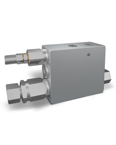Клапан повороту плуга Gumec VA-1 3/8-G, 400 бар, для циліндрів Ø50/90