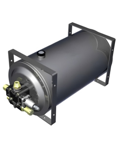 Гидробак закабинный стальной Hyva VV-020L-ST-040 Mech 021429060