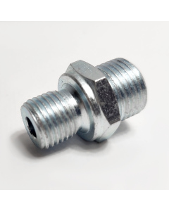 Переходник -адаптер 3/8" BSP папа - 1/4" BSP папа