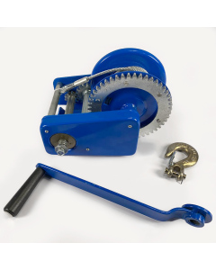 Лебедка ручная 0.9 т BST R 2000 LBS стальной трос Husar Winch