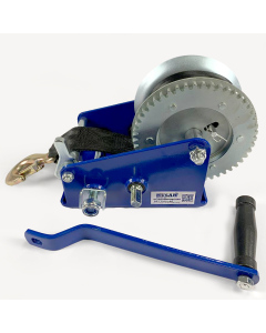Лебедка ручная 1,57 т BST R 3500LBS трос текстильный Husar Winch 