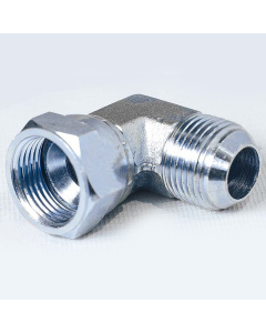 Адаптер-фитинг 90° 1 1/16" UNF папа - 1 1/16" UNF мама