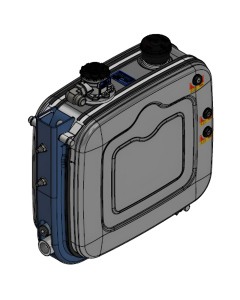Бак гидравлический алюминиевый Hyva SM-110L/094L-061L-046L-K1-ALU 14018291-K1