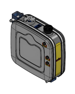 Бак гидравлический алюминиевый Hyva SM-110L/094L-061L-046L-K3-ALU 14018291-K3