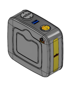 Бак гидравлический алюминиевый Hyva SM-110L/094L-MP2-ALU-SGL-SPRT 14018294