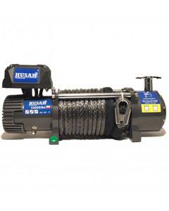 Лебедка электрическая 4.5 кг 12 V BST 10000 LBS трос текстильный Husar Winch