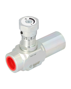 Регулятор потока Gumec FCV-1-90° 1/2" BSPP, 50 л/мин, 350 бар
