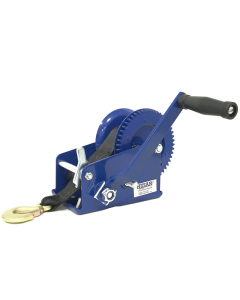 Лебедка ручная 1,5т BST R 3500 LBS ремень Husar Winch