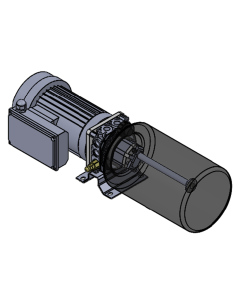 Маслостанция HIDROS 220V-1.5kW 3.2CM³ 10L