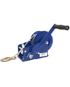 Лебедка ручная 1,3т BST RS 3000 LBS стальной трос Husar Winch
