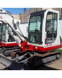 Мини-экскаватор Takeuchi TB135 (0.078 – 0.105 м³, Б/У)