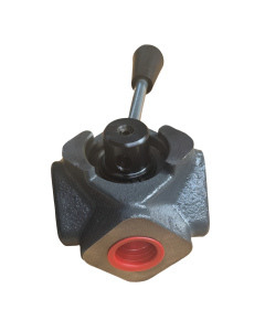 Кран триходовой 3/8" HIPOSAN 36001400