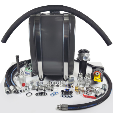 Двухконтурная гидравлика MAN / DAF / IVECO с КПП ZF (Бак на выбор, Турция)