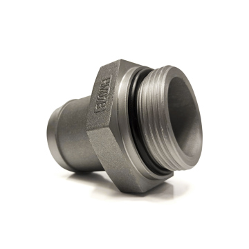 Елка на шланг НД прямая 1 1/4" - Ø44 алюминий HYVA 14799005A