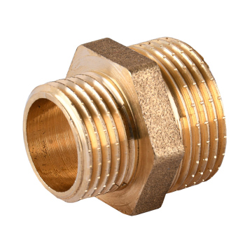 Адаптер 1 1/2” BSP папа - 1 1/4” BSP папа (латунь)