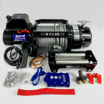 Лебедка электрическая 9 т 24V BST S 22000 LBS Husar Winch