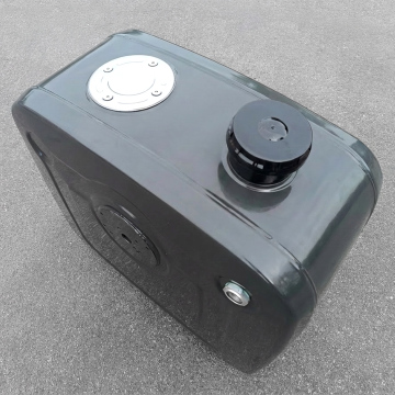 Гидравлический бак боковой 115л сталь 620X675X300 (распределитель - сбоку) без креплений