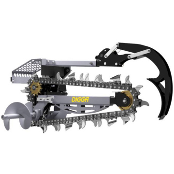 Траншеекопатель Digga HYDRIVE 1200 мм с цепью 250 мм COMBO