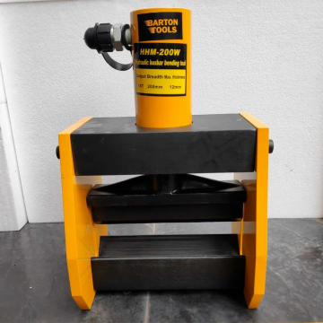 Tekuk Penekuk Busbar Tembaga 12mm HHM-200W Barton Hidrolik