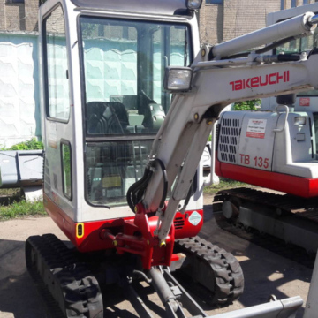 Мини-экскаватор Takeuchi TB016 (0.028 – 0.038 м³, Б/У)