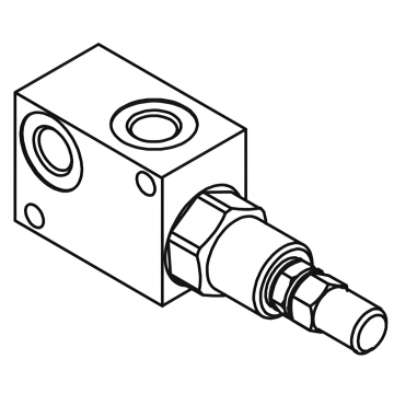 Предохранительный клапан Gumec RVD-M-40, до 350 бар, 40 л/мин, 1/4"