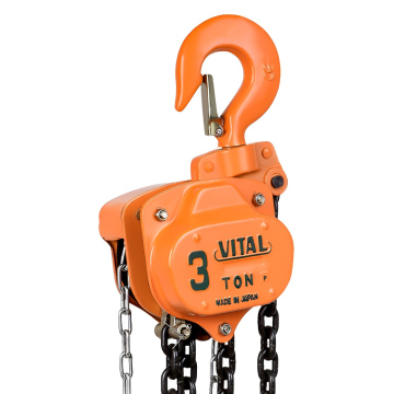 Таль цепная ручная шестеренная, цепной блок VITAL 3 тонны 5 м