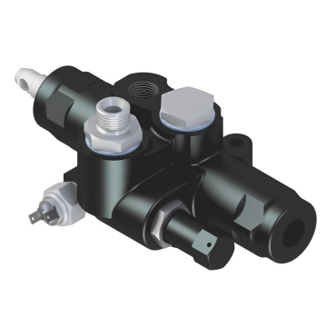 Клапан підйому кузова 3/3-80-190-1/2" CABLE  (021418162) HYVA
